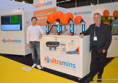 Glenn Grootenboer (Ultramins) and Kees Luijkx (Luykx Ultrasound), producer of the USAF-technique used by Ultramins